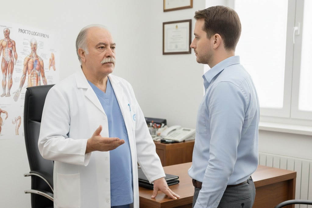 Come si svolge la visita proctologica